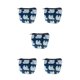 thumbnail image 3 of Jumpingount Pequeño animal fresco lienzo mini cambio monedero bolsa cremallera carteras para regalo Type6 NO6, 3 of 6