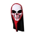 thumbnail image 5 of Máscara espeluznante, demonio malvado aterrador, máscaras de juego para la cabeza, accesorios de disfraces de fiesta de Halloween para adultos, mujeres y hombres, 5 of 5