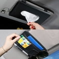 thumbnail image 2 of YuCool Car Tissue Holder Car Sun Visor Organizer for Most Cars, 2 of 9