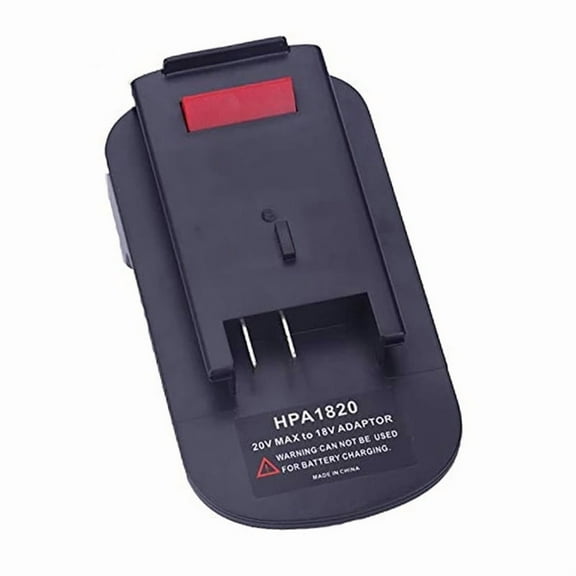HPA1820 Adapter for Black and Decker/Stanley/Porter Cable 20V Max Lithium Battery to for Black Decker 18V Ni-Mh Battery Power Tool