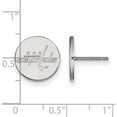 thumbnail image 2 of LogoArt Sterling Silver Washington Capitals Small Disc Earrings, 2 of 5