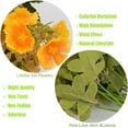 thumbnail image 3 of cn-Knigh Artificial Wild Flower Sakura 6pcs 13 Inch Silk Cherry Blossom for Wedding DIY Bridal Bouquet Home Decor Centerpiece Arrangement(Yellow), 3 of 5