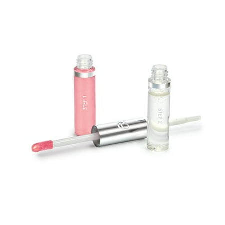 COVERGIRL Outlast Double Lip Shine Power Pink 205, 0.2 oz