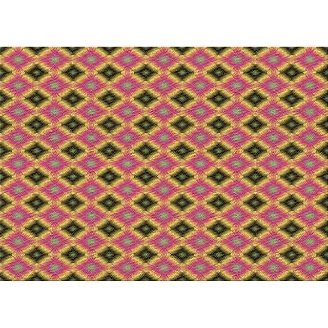 Ahgly Company Tapis d'Intérieur Lavables à la Machine, Rectangulaires Transitionnels Or Orange, 5' x 8'