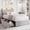 Gray, variant on Twin Upholstered LED Bed Frame with 2 Storage Drawers, Velvet Princess Platform Bed, Heavy Duty Metal Support, No Box Spring Needed, Easy Assembly