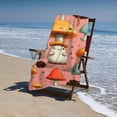 thumbnail image 4 of PHYHOO Cute Mushroom Microfiber Sand Free Beach Towel Oversized Quick Dry Absorbent for Pool Swimming Bathroom Beach Towel 30x60in, 4 of 8
