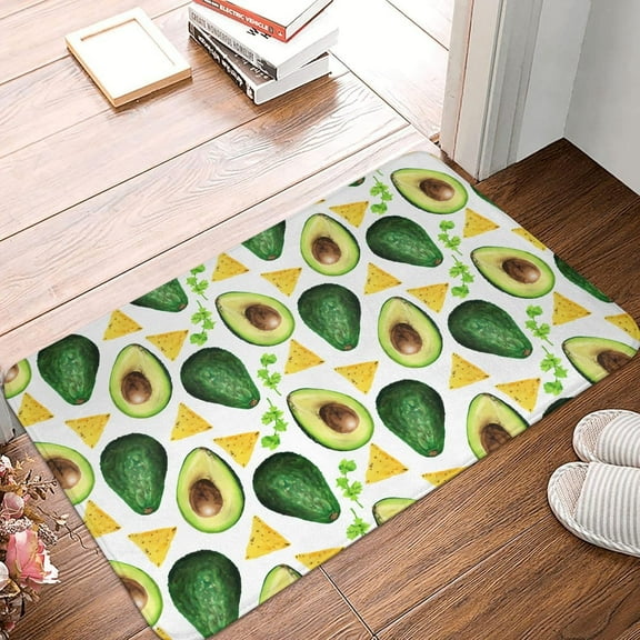Vintage 80s 90s Bath Mats for Bathroom Non Slip, Fluffy Absorbent Microfiber Bath Mat Washable, Aesthetic Bathroom Rugs, Bath Mat for Shower Sink 16x24 Inch