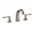 thumbnail image 4 of TOTO Silas Two Handle Widespread 1.2 GPM Bathroom Sink Faucet, Brushed Nickel - TL210DD12#BN, 4 of 7