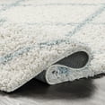 thumbnail image 4 of nuLOOM Trellis Cozy Soft & Plush Shag Runner Rug, 2' 8" x 8', Blue, 4 of 9