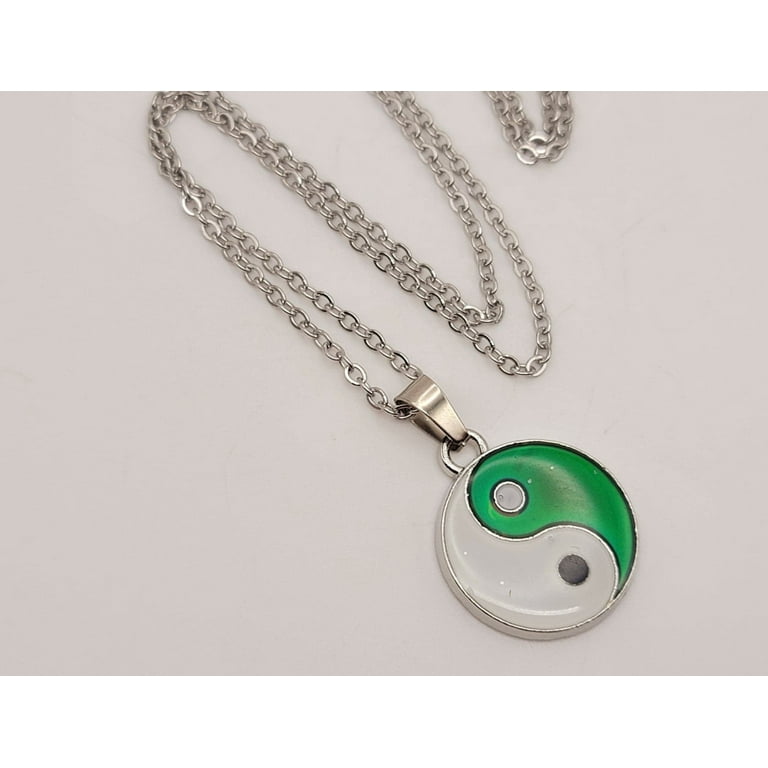 Changing Color Mood Stone Necklace Cute trending Mood necklace