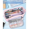 thumbnail image 3 of Kit de anotaciones para libros Nicpro con funda para bolígrafos, rotuladores y bolígrafos, 3 of 7