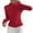 Red, variant on Women's Slim Fit Workout Jackets Full Zip Long Sleeve Running Athletic Tops Yoga Shirts