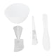 thumbnail image 1 of Set 4pcs mascarilla facial tazón set de cuchara de mediana espátula silicona cepillo de mascarilla lavable aplicador, 1 of 7