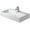 White, variant on Duravit 045470-1HOLE White Ceramic 51.08 lb Rectangular Wall Mount Bathroom Sink