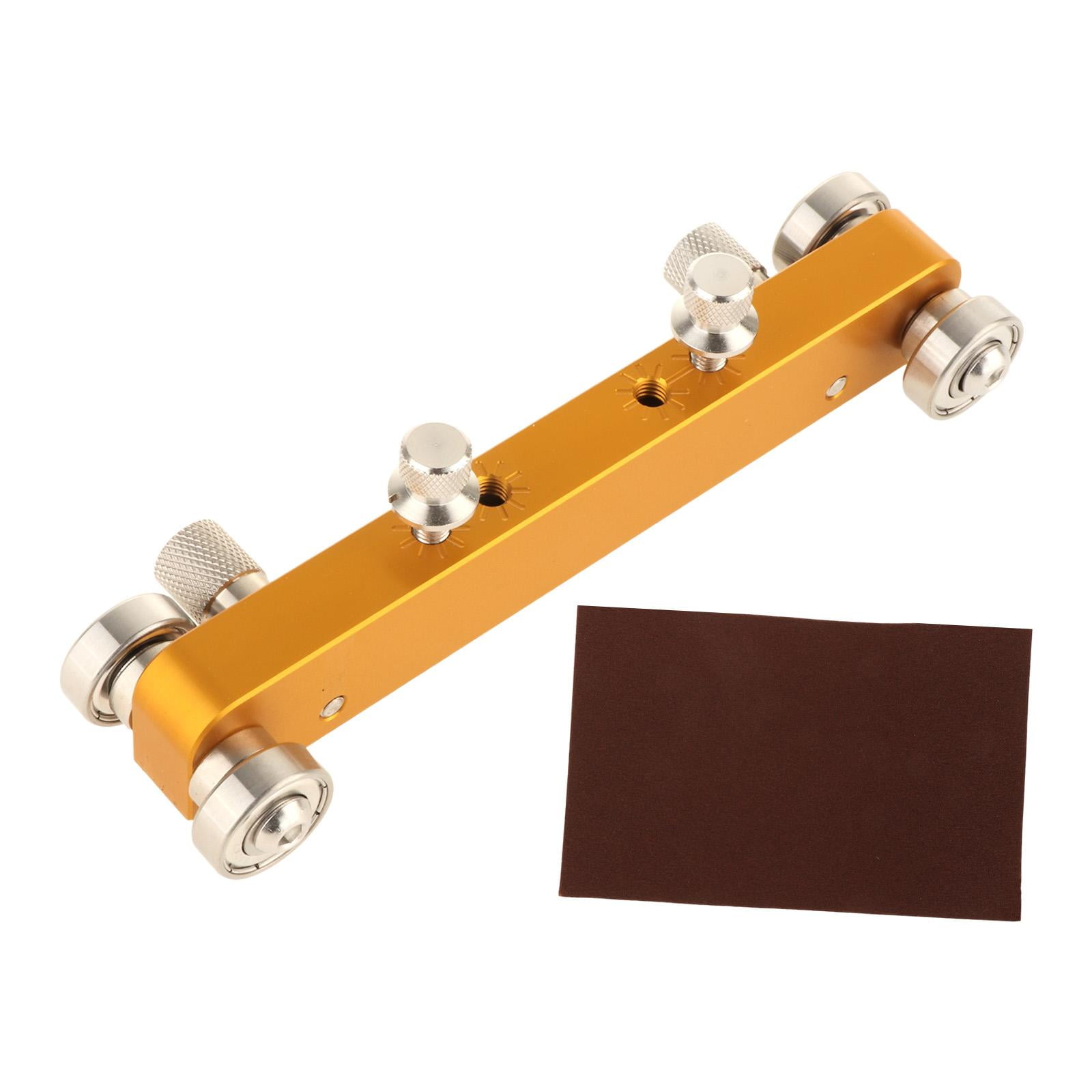 Luthier Guitar Tool Bridge Nut Sander Aluminum Alloy Precision for Electric Acoustic Classical Repairs