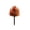 B, variant on Artificial Halloween Pumpkin Stake - Orange Fall Foliage Pick for Yard & Garden