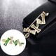 thumbnail image 2 of Broche vintage, broche elegante para mujer, broche de forma de bambú, accesorio de ropa de cristal para de oficina, 2 of 7