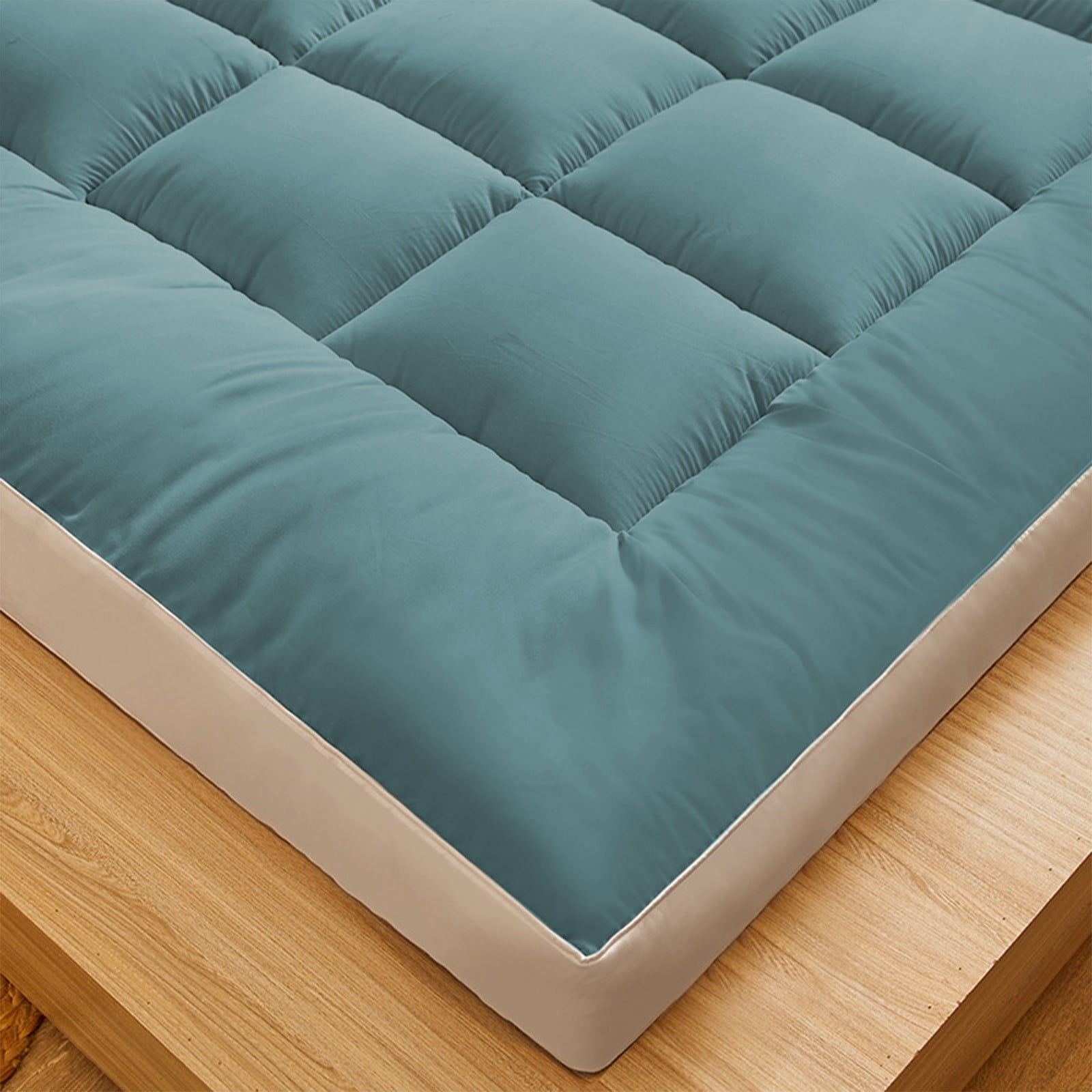 Foldable Twin Size Mattress 39"x79" - Ultra Soft Soy Fiber Mattress for Students,Breathable & Washable,Thickened Support,Lightweight & Portable,Durable Polyester Bed Mattress for Dorm,Home,Travel