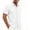 White, variant on FRSASU Men's Casual Polo Shirt Summer Short Sleeve Vacation Button Down Beach Knit Stretchy Golf Shirts White
