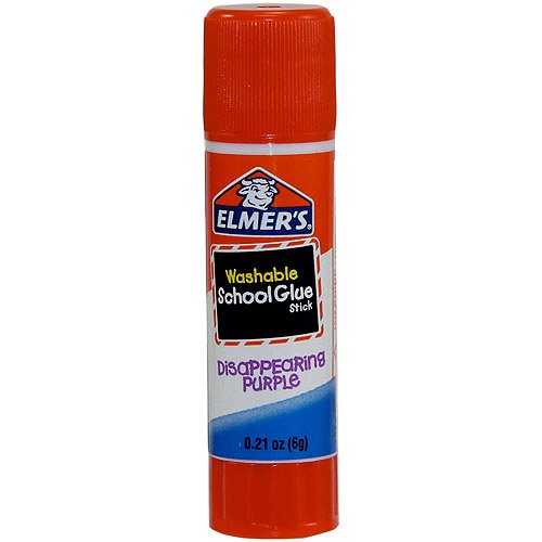 Elmers Disappearing Purple Washable School Glue Stick, 6gram Walmart
