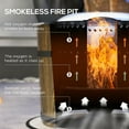 thumbnail image 6 of Topcobe Portable Magnesium Oxide Fire Pit, Backyard Bonfire Stove for Patio, Picnics & Outdoor Fun, 6 of 7