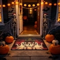 thumbnail image 4 of Zynviq 23.6" X 15.7" Area Rugs Halloween Ghost Throw Rug Polyester Multicolor Rectangular Washable Small Rug for Living Room, 4 of 6
