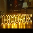 thumbnail image 5 of LINLIN LED Letter Lights, Alphabet Marquee Letters Sign LED Marquee Number Lights Sign for Night Light Christmas Valentine Wall Table Decor, 5 of 7
