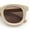 Ivory - Brown, variant on Vintage Vibe Thick Horn Rim Hipster Fashion Plastic Rectangle Sunglasses All Black