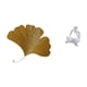 thumbnail image 5 of Escultura De Pared Abstracta De Hojas De Ginkgo De Hierro Forjado Y Estatua De Pensador Decorativa Para Sala De Estar, Oficina, Hotel, Comedor, Restaurante, Estantería De Granja., 5 of 8
