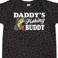 thumbnail image 4 of Inktastic Daddy's Fishing Buddy with White Text Boys Baby Bodysuit, 4 of 5