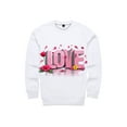 thumbnail image 3 of Women T-shirt, Long Sleeve Crew Neck Printed Loose Fall Casual Valentines Day Tops, 3 of 5