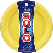 Solo 7 Inch Plate Yellow