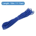 thumbnail image 2 of Uxcell Twisted Cord Trim 11 Yard 0.12 inch 3-Ply Twine Braided Rope Shiny Thread String for Craft Gift Bag Curtain Dark Blue, 2 of 7