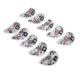 thumbnail image 4 of 10 Uds. Fundas de cabeza para palos de Golf con USB y calavera de cuero PU, fundas de cabeza para palos de Golf, color rojo, 4 of 10
