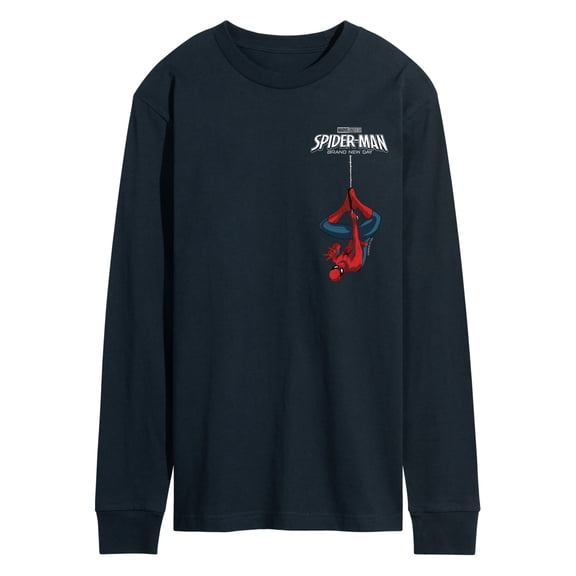 Spider-Man: Brand New Day - Web Hang Logo - Men's Long Sleeve Graphic T-Shirt