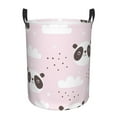 thumbnail image 6 of Picia Cute Panda Large Laundry Basket, Waterproof, Freestanding Laundry Hamper, Collapsible Tall Clothes Hamper with Extended Handles-, 6 of 8
