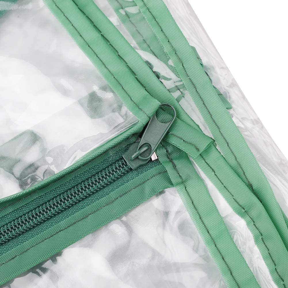 SLGHLSAHG Mini Greenhouse Replacement Cover, 3 Tier Clear PVC Garden Plant Cover Waterproof Tarp Tent for Indoor Outdoor Herb Flower Growing (Shelf not Included) A6073