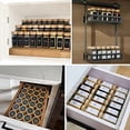 thumbnail image 6 of 48 Spice Jars with Labels- Spice Jars with Bamboo Lids - 4 Oz Glass Spice Containers with Shaker Lids, 547 Spice Labels of 3 Different Types Seasoning Jars for Spice Rack, Cabinet, or Drawer, 6 of 6