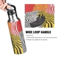 thumbnail image 4 of Yayeee 20oz Insulated Water Bottle Double Wall Stainless Steel with Flip Straw Lid, Abstract Boat, 4 of 7
