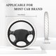 thumbnail image 3 of Balery Leopard Print Fundas elásticas antideslizantes para volante, funda protectora universal para hombre y mujer, 15 pulgadas, accesorios para coche., 3 of 6