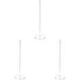 thumbnail image 2 of Soporte de papel higiénico independiente, soporte de rollo de papel higiénico acrílico para baño, 3 uds., 2 of 2