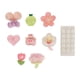 thumbnail image 1 of 8PCS 3D Cute Stickers Resin Cartoon Cute Craft Stickers for DIY Handcraft Photo Album Phone Case Laptop Refrigerator Transparent Flower, 1 of 3