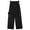 Black, variant on Girls Cargo Pants Wide Leg Loose Cargo Trousers with Pockets Streetwear Kids Pants 4-15 Years