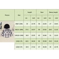 thumbnail image 4 of Bagilaanoe Toddler Baby Girl Boy Hood Jacket Plaid Long Sleeve Shirt Shacket 6M 12M 18M 24M 3T 4T Kids Fall Casual Outwear, 4 of 8