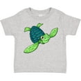 thumbnail image 3 of Inktastic Sea Turtle with Swirls Boys or Girls Toddler T-Shirt, 3 of 5