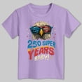 thumbnail image 2 of kpoplk 4th of July Shirt for Toddler Girls American Flag Tshirt Fourth of July Patriotic Outfit Kids Patriotic Tee Tops(Purple,9-10 Y), 2 of 5