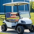 thumbnail image 5 of Pzuqiu Vintage Distressed Puerto Rico Flag Golf Cart Seat Cover Set - Boricua Themed Protective Cushion Covers | Breathable, Washable, Fits Most 2-Seater Carts, 5 of 9
