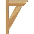 thumbnail image 3 of Ekena Millwork 6"W x 16"D x 24"H Traditional Rough Sawn Traditional Outlooker, Western Red Cedar, 3 of 4