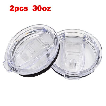 

2pcs 20/30 oz Skinny Tumbler Splash Spill Proof Slider Lid Tumbler Cup Cover