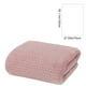 thumbnail image 3 of Toalla de baño de terciopelo grueso | Tamaño ampliado: 140 x 70 cm | Toalla de poliéster suave y absorbente para baño, natación y viajes | Azul, rosa, naranja y amarillo, 3 of 6